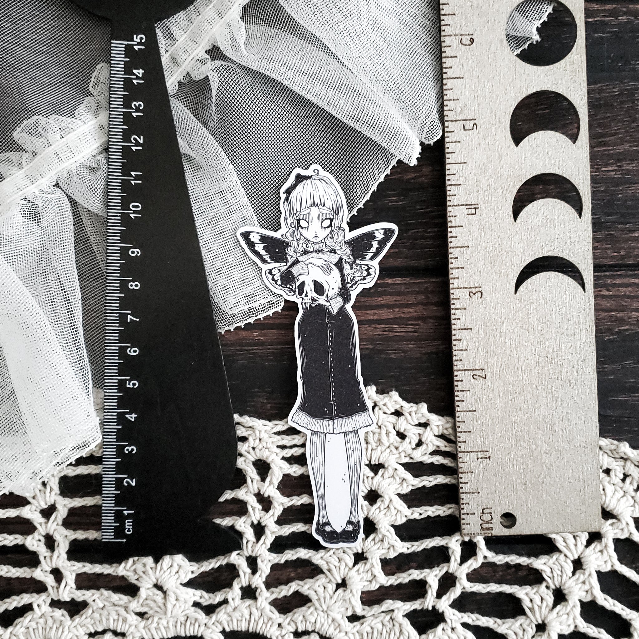 Death Moth Fairy Magnet