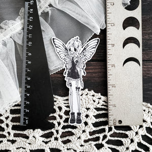 Flutter Bones Fairy Skeleton Magnet