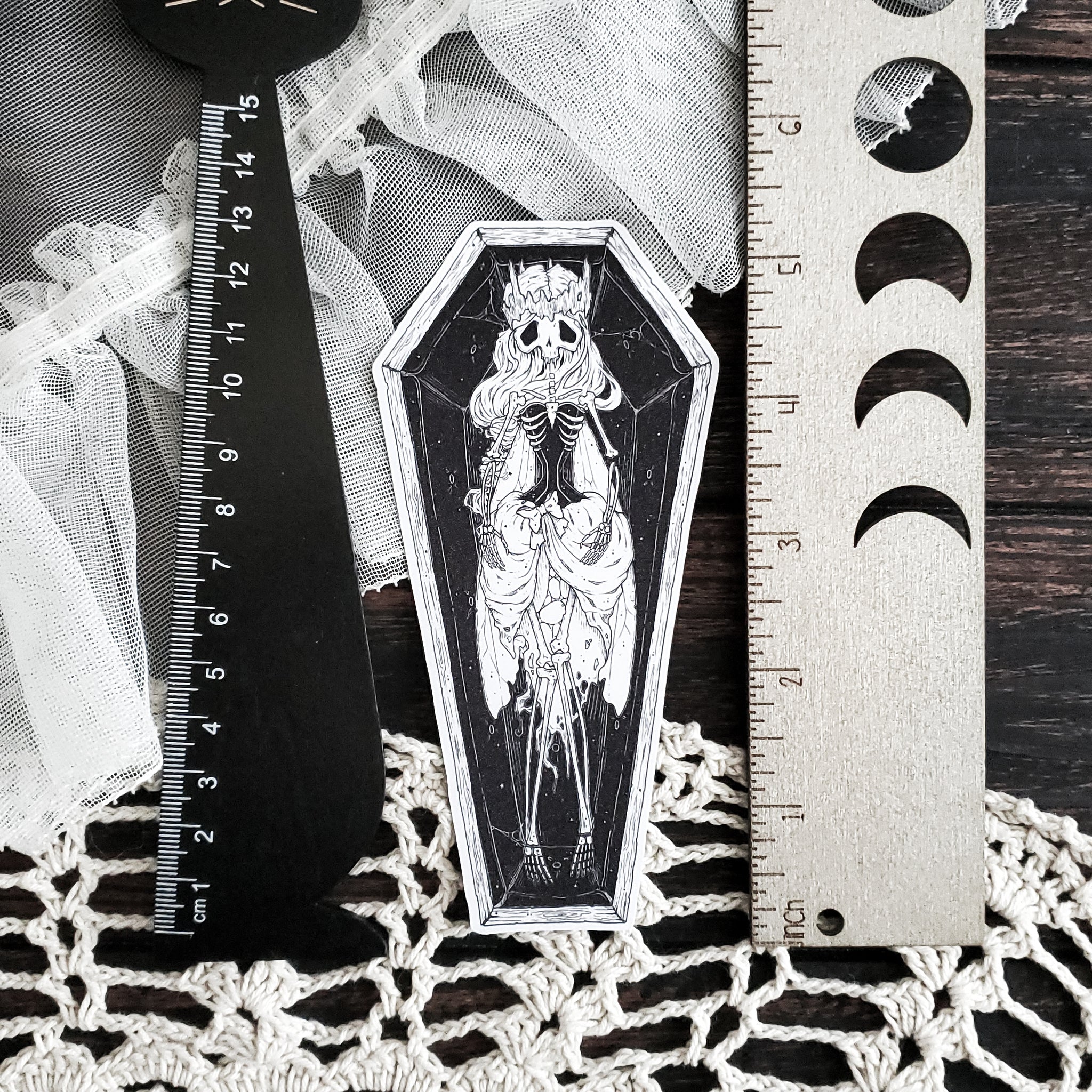 Coffin Skeleton Fairy Magnet