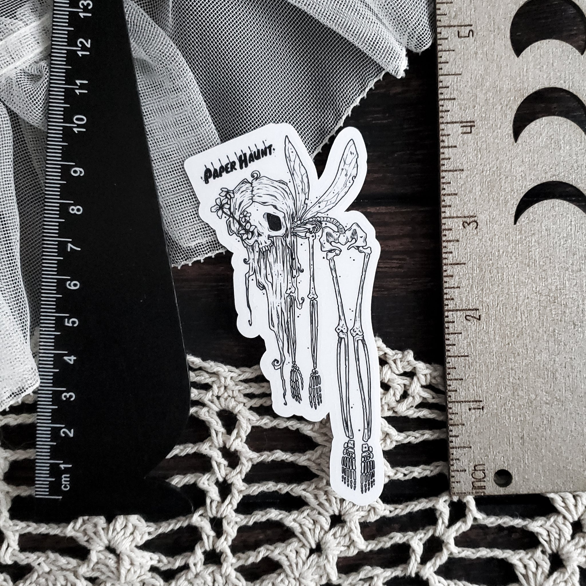 Fairy Skeleton Sticker