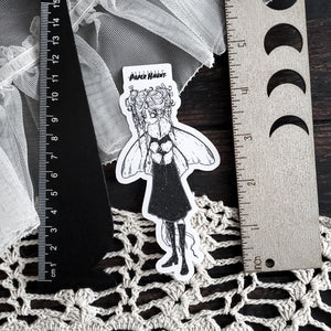 Moon Moth Fairy Sticker