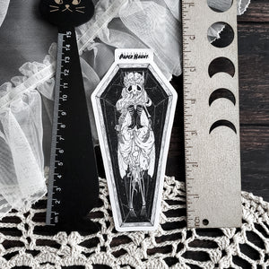 Coffin Fairy Skeleton Sticker