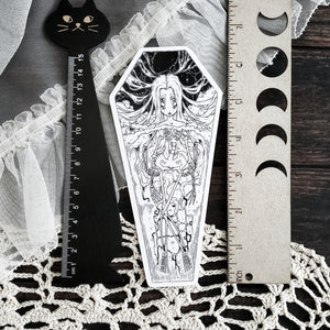Skeleton Coffin Spider Bookmark