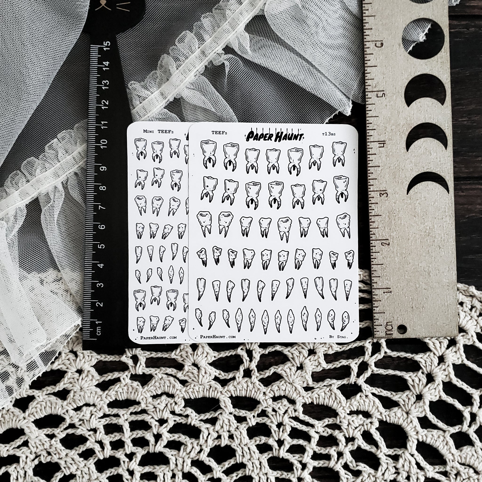 Teeth STICKER sheet
