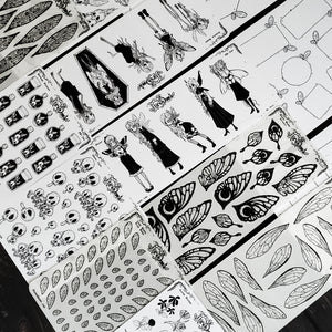 Fairy Bones STICKER Sheet Collection Bundle