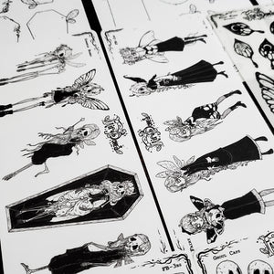 Fairy Bones STICKER Sheet Collection Bundle