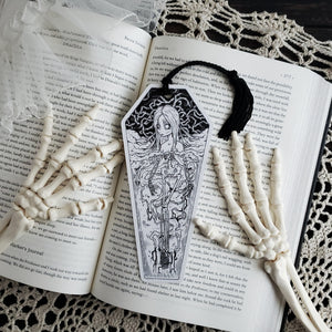 Skeleton Coffin Thorn Bookmark