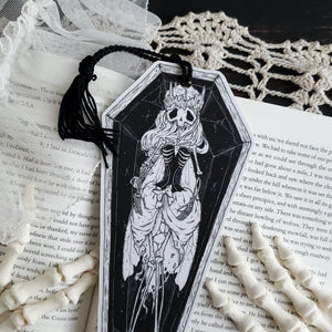 Coffin Skeleton Fairy bookmark