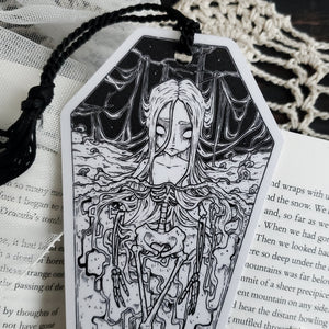 Skeleton Coffin Bookmark