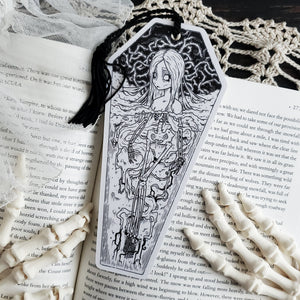 Skeleton Coffin Thorn Bookmark