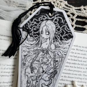 Skeleton Coffin Thorn Bookmark