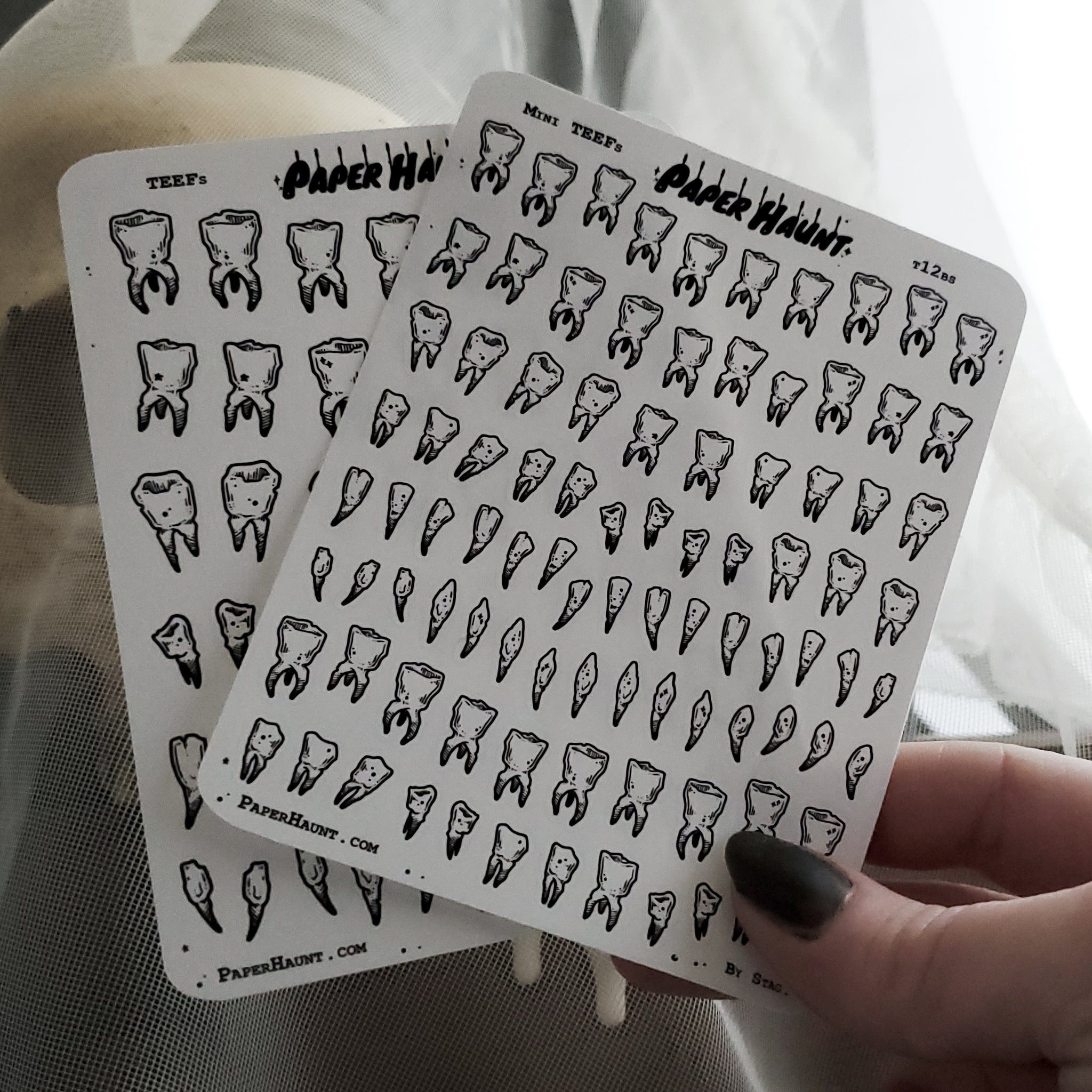 Teeth STICKER sheet