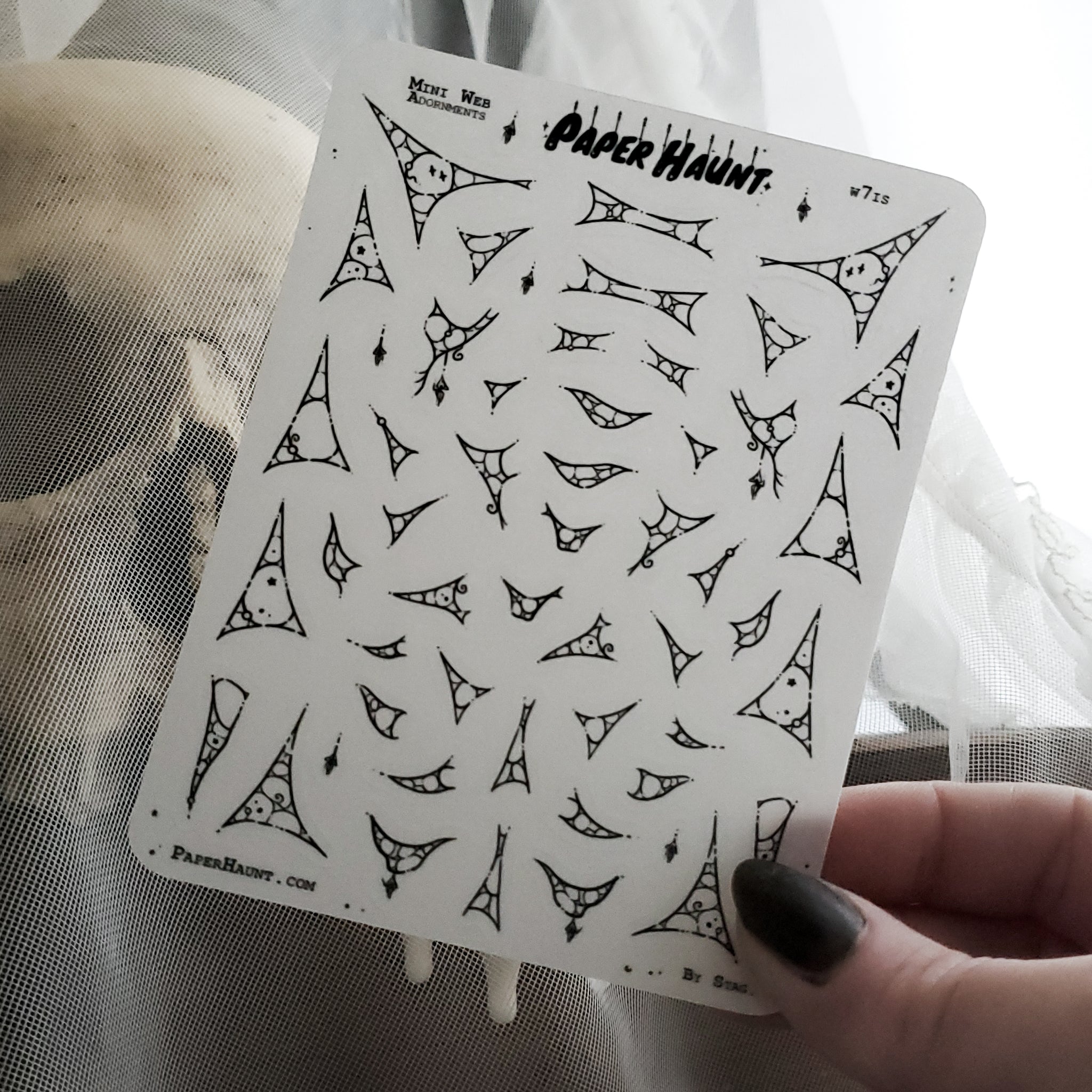 Mini Web Planner STICKER Sheet