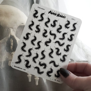 Centipede Planner STICKER Sheet