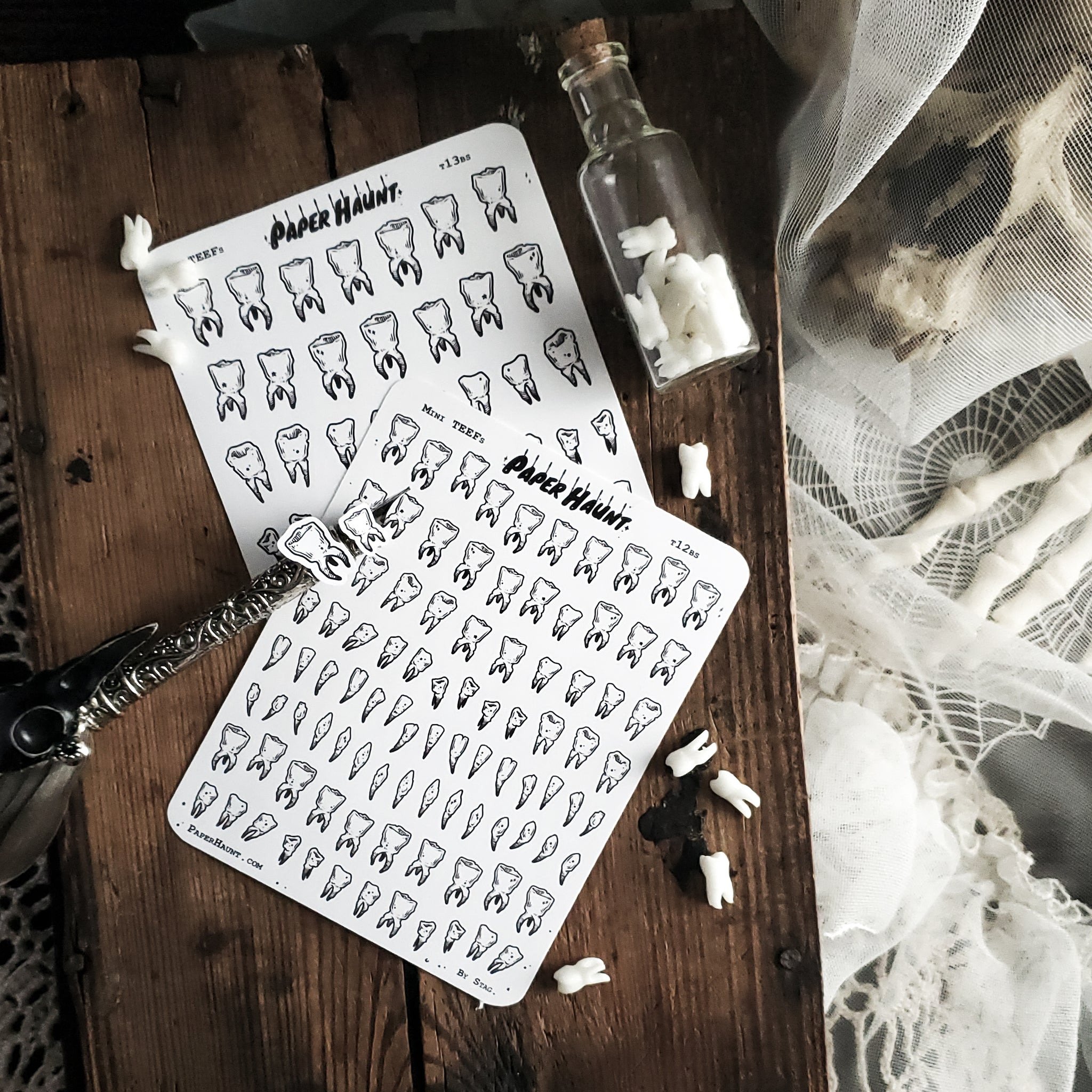 Teeth STICKER sheet