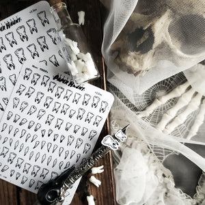 Teeth STICKER sheet