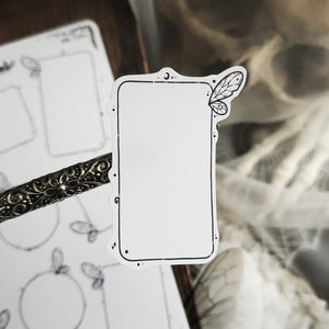 Sparkle Fairy Planner Boxes Sticker Sheet