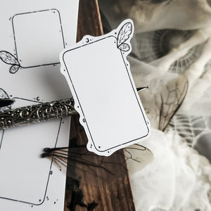 Sparkle Fairy Planner Boxes Sticker Sheet