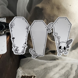 Coffin Fairy Planner Boxes Sticker Sheet