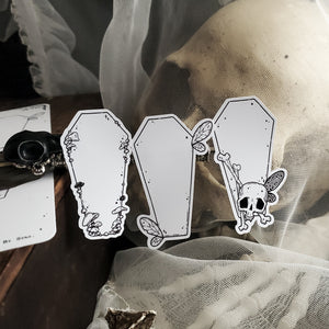 Coffin Fairy Planner Boxes Sticker Sheet