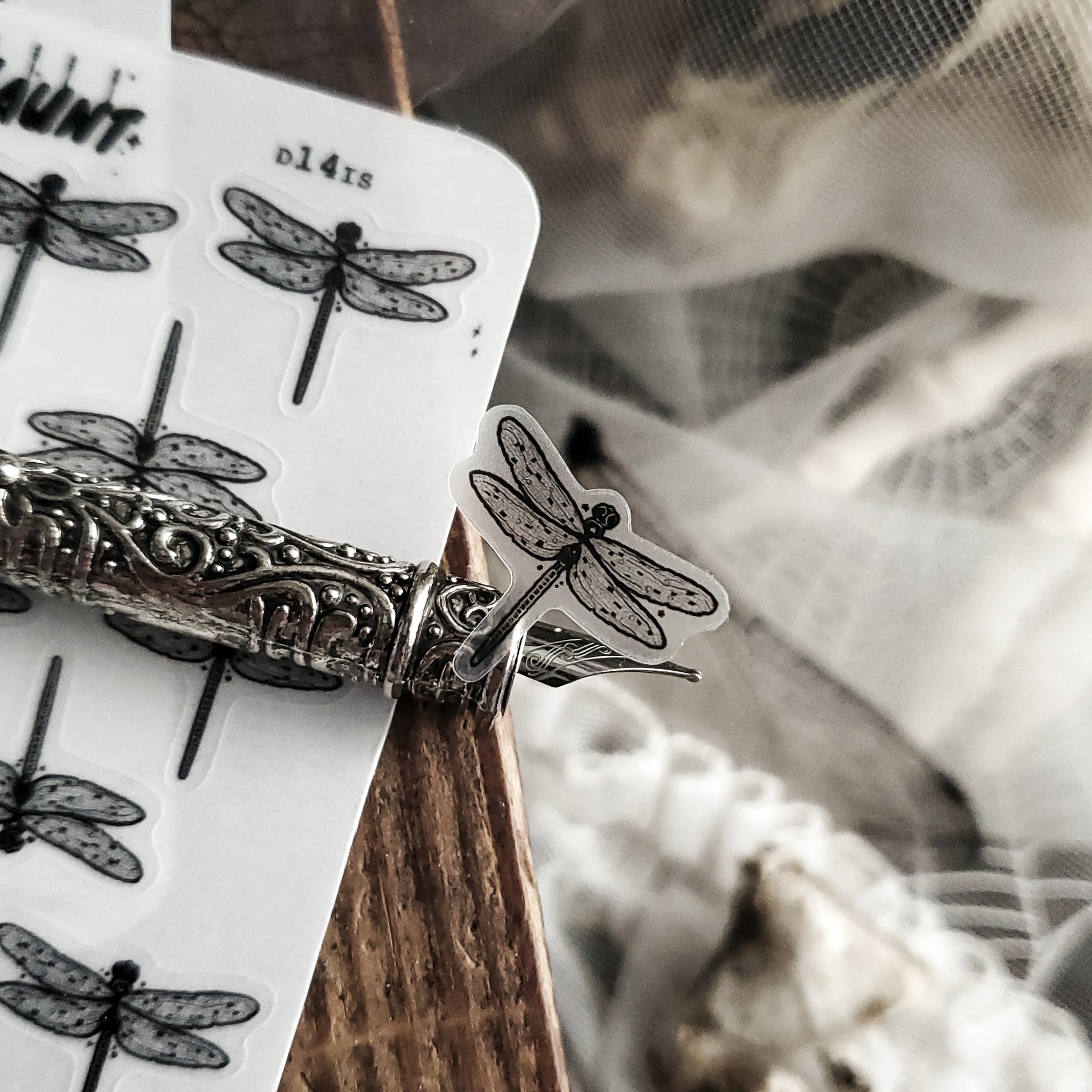 Dragonfly Planner STICKER Sheet
