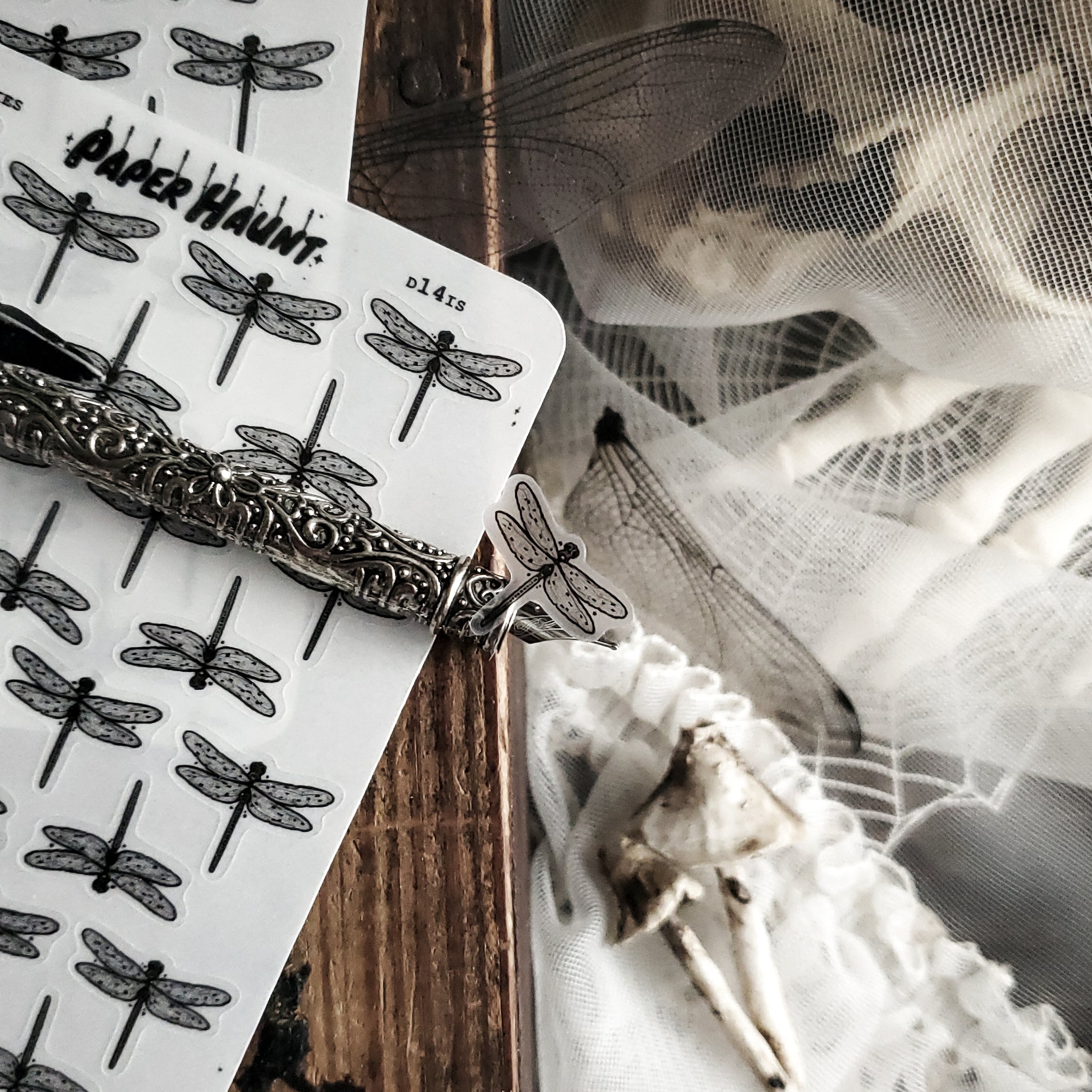 Dragonfly Planner STICKER Sheet