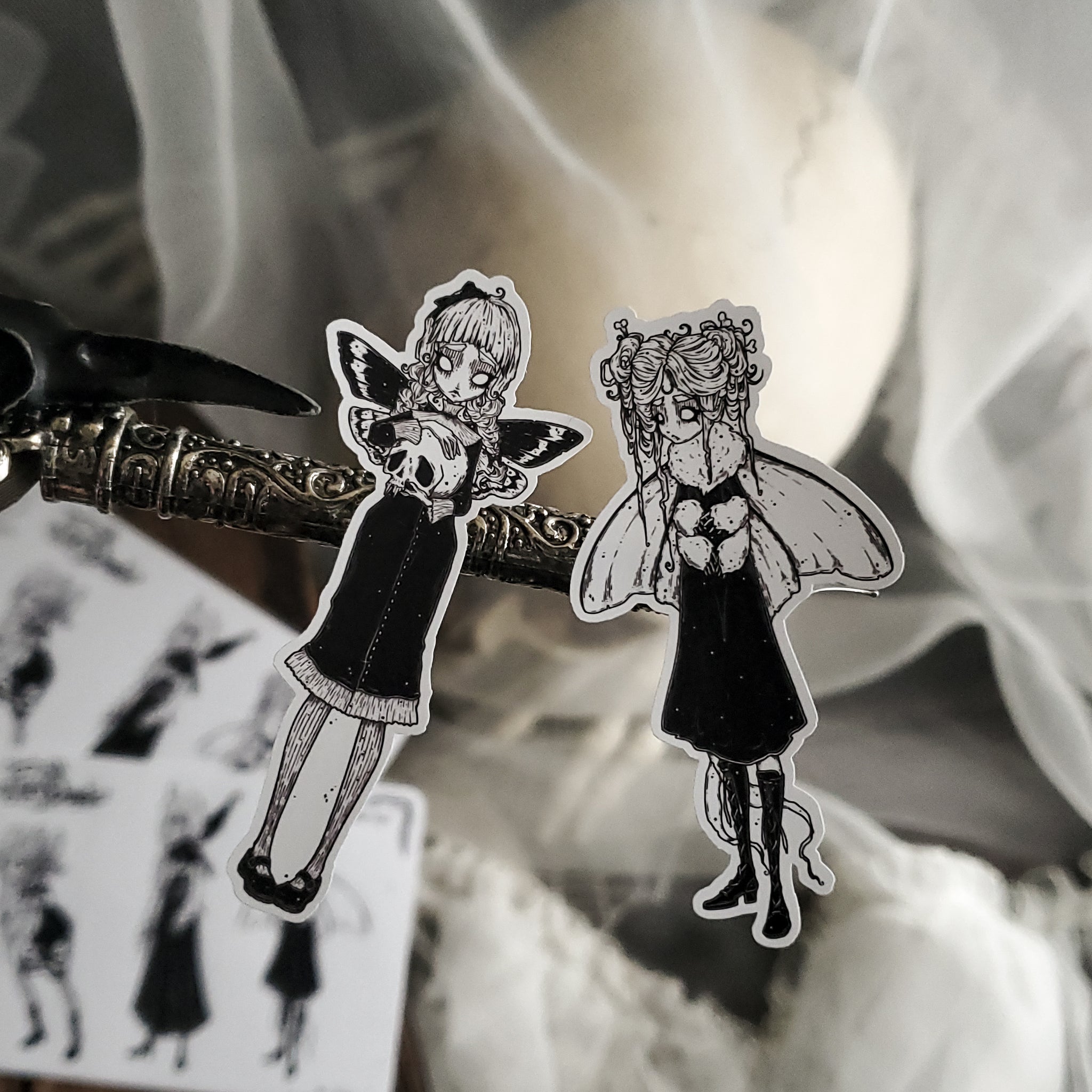 Dark Fairy STICKER Sheet
