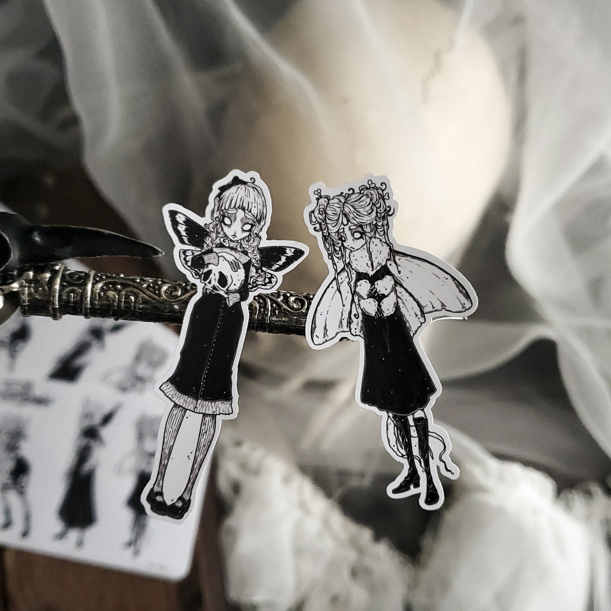 Dark Fairy STICKER Sheet