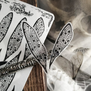 Dragonfly Fairy Wing STICKER Sheet