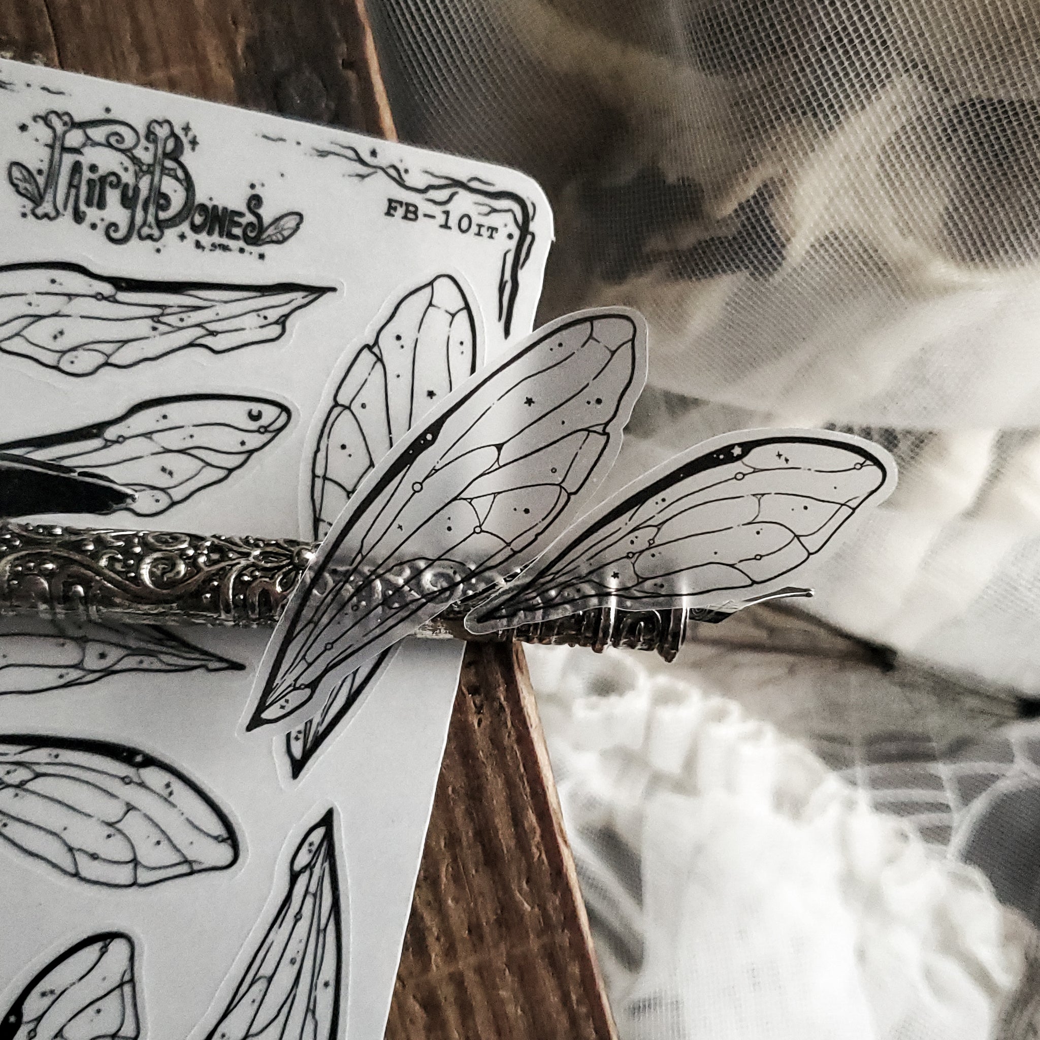 Wasp Fairy Wing STICKER Sheet