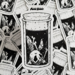 Bottled Fairy Specimen Sticker