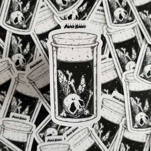 Bottled Fairy Specimen Sticker