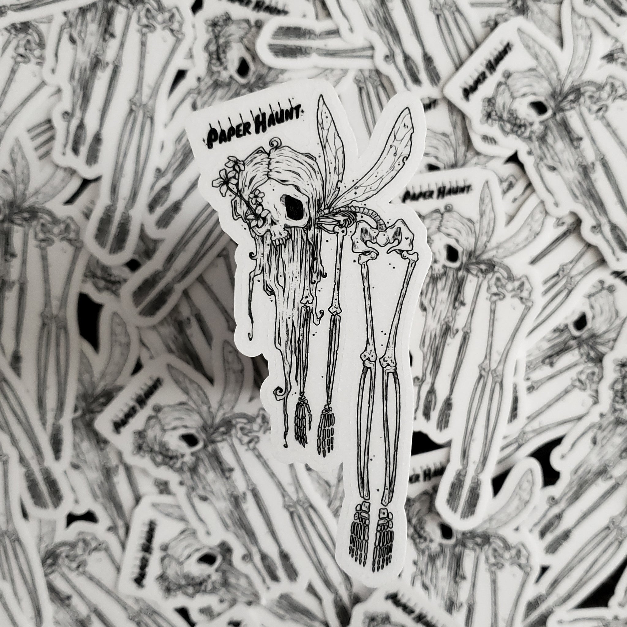 Fairy Skeleton Sticker