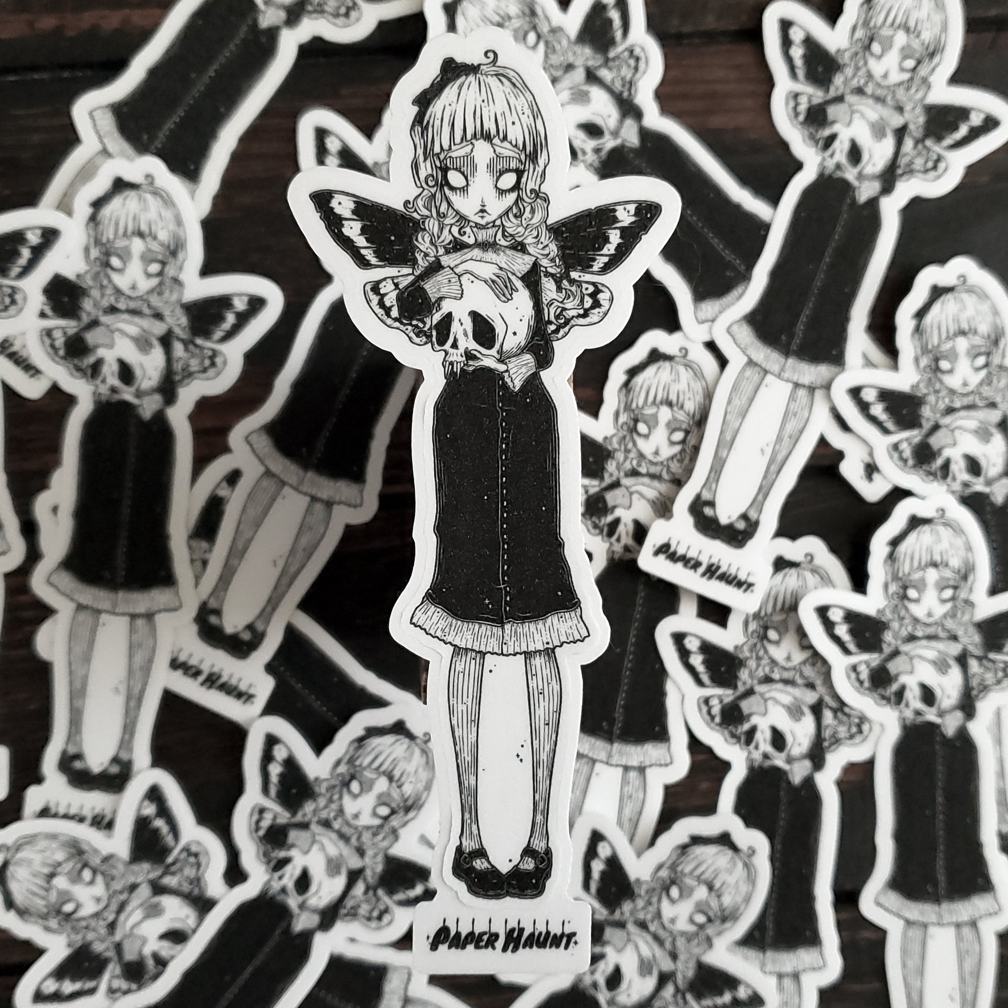 Death Moth Fairy Sticker