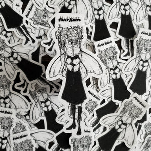 Moon Moth Fairy Sticker