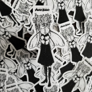 Moon Moth Fairy Sticker