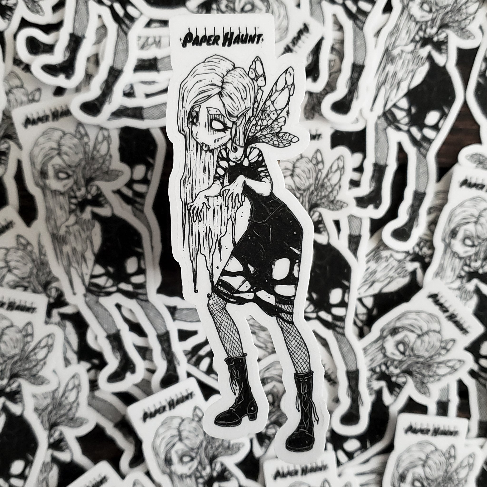 Vampire Fairy Sticker