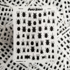 Beetle Planner STICKER Sheet