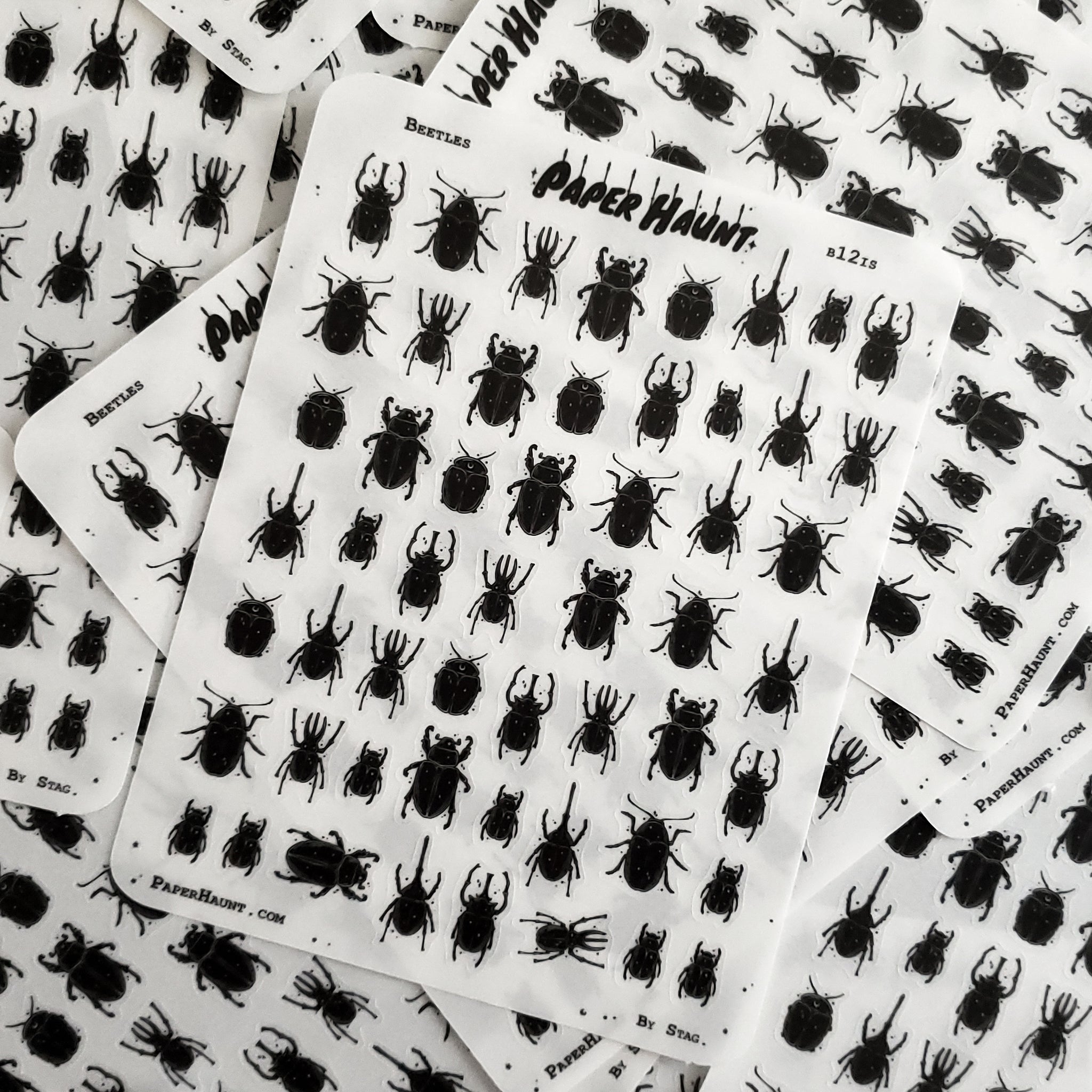 Beetle Planner STICKER Sheet