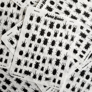 Beetle Planner STICKER Sheet
