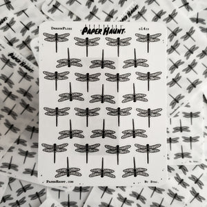 Dragonfly Planner STICKER Sheet