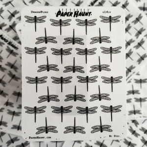 Dragonfly Planner STICKER Sheet
