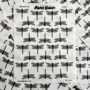 Dragonfly Planner STICKER Sheet