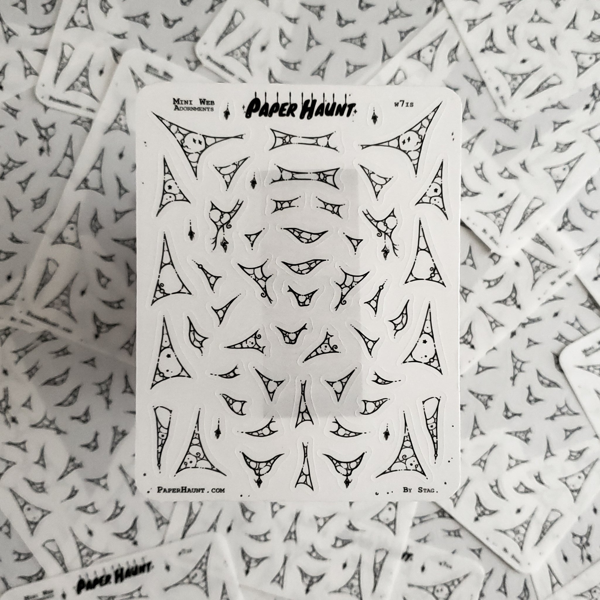 Mini Web Planner STICKER Sheet