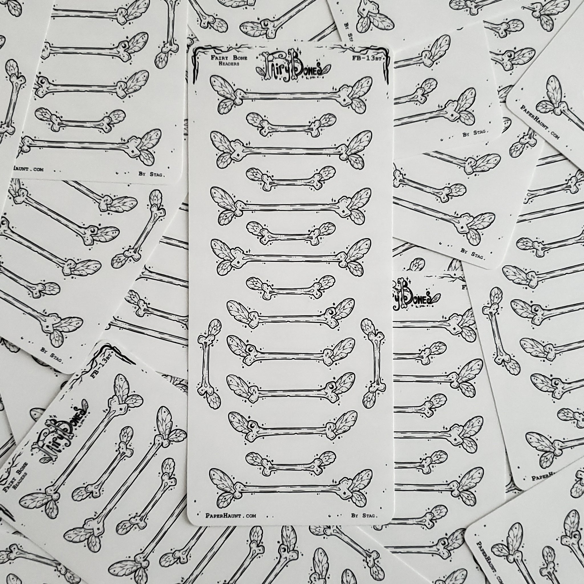 Fairy Bone Divider STICKER Sheet