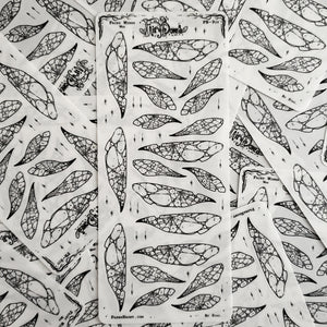 Web Fairy Wing STICKER Sheet