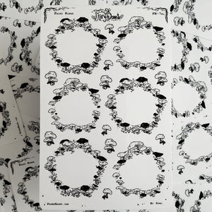 Fairy Ring Planner Boxes Sticker Sheet