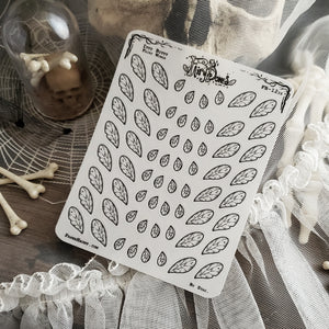Mini Fairy Wing Planner STICKER Sheet