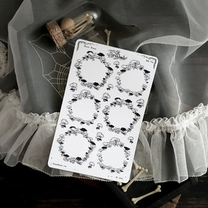 Fairy Ring Planner Boxes Sticker Sheet