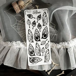 Butterfly Fairy Wing STICKER Sheet
